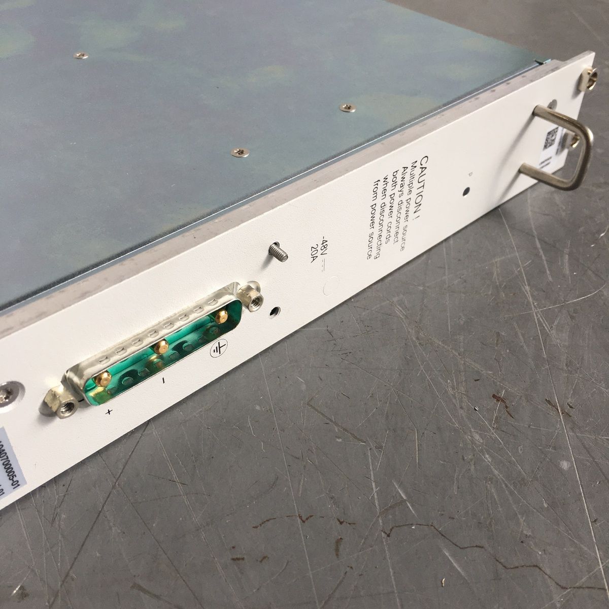 Adva 1040700005-01 PSU/7HU-DC-800 Power Supply Module, 48V DC Input - Photo 5