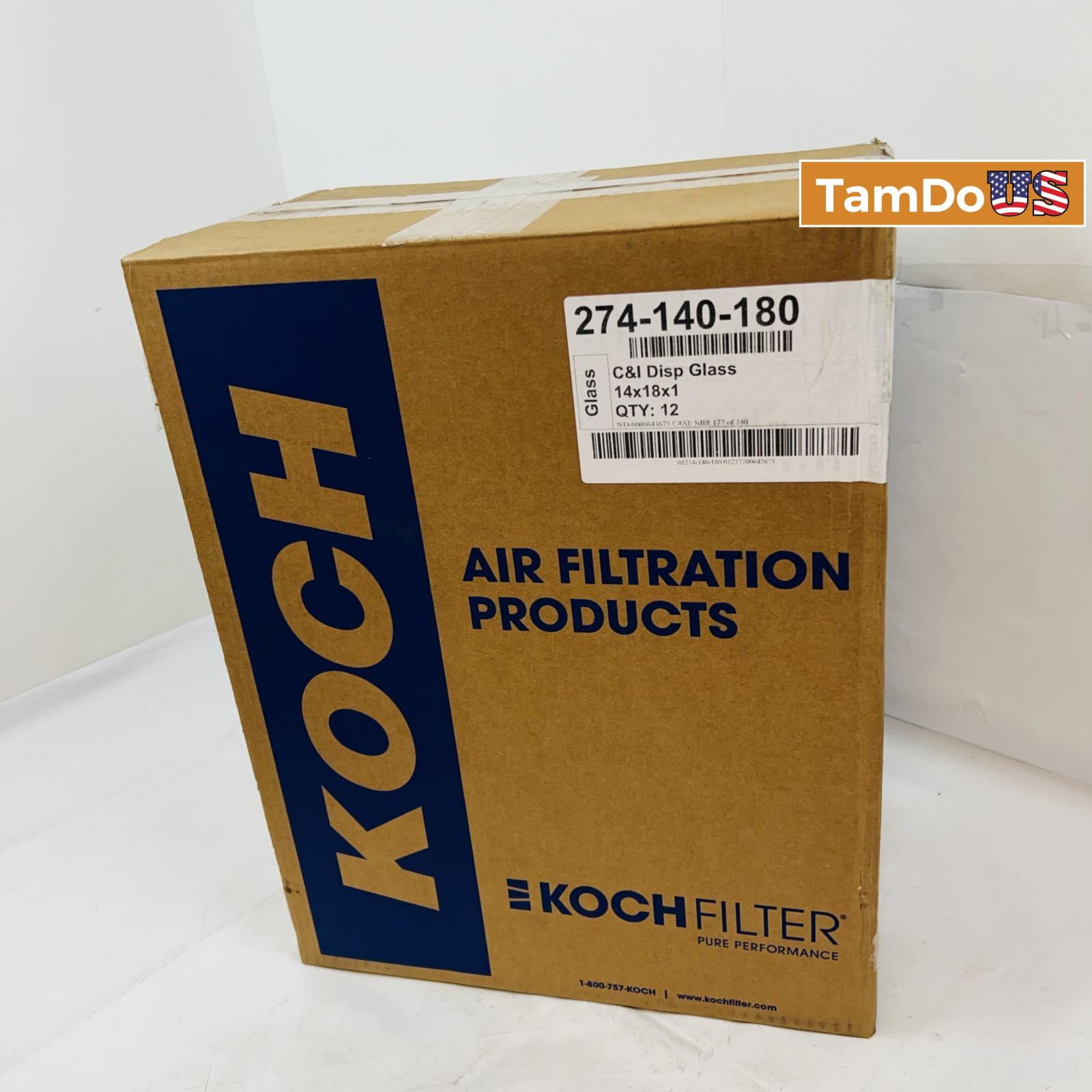 Koch Filter Fiberglass Panel, 14"x18"x1" (QTY: 12) - Photo 5