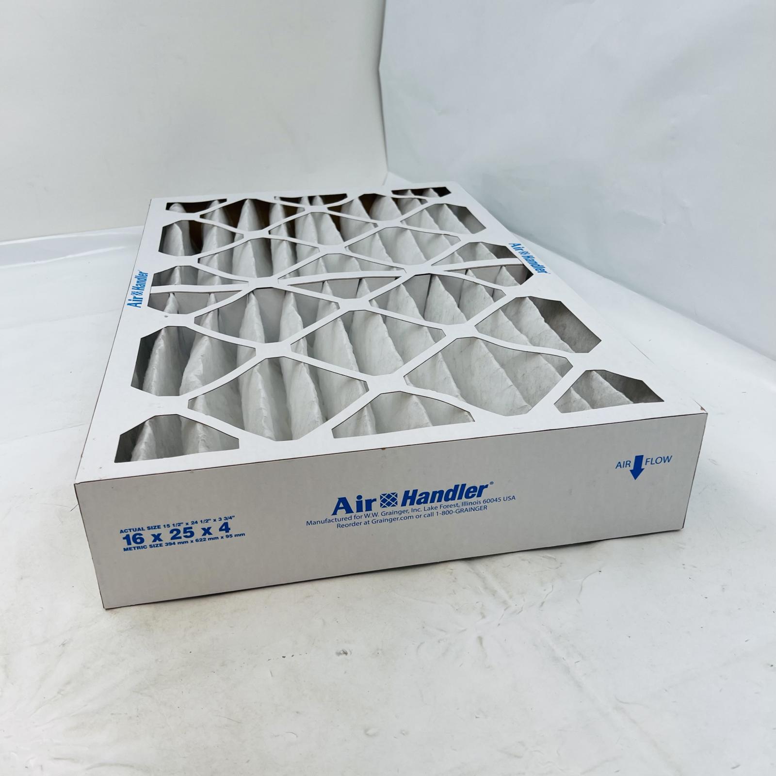 Air Handler 5W517 16x25x4 SC MERV 7 Pleated Air Filter Unit (6 Pack) - Photo 3