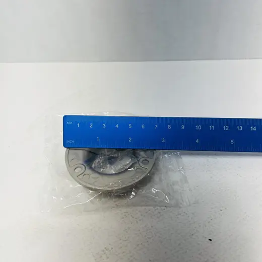 Stainless Steel Balustrade Round Handrail Base Flange (Lot of 2) at TamDoUS Taylorsville