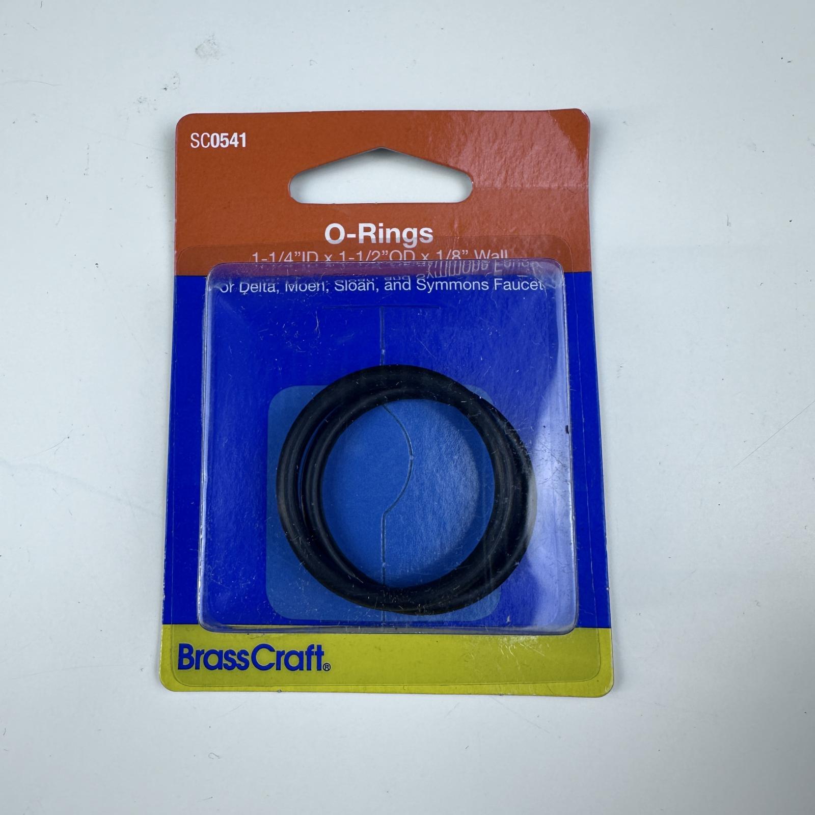 Lot of 5 BrassCraft SC0541 O-Rings 1-1/4" x 1-1/2" OD x 1/8" Thick - Photo 2