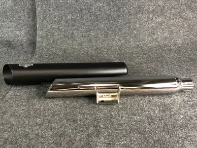 VANCE & HINES 46875 Soft Tail 3" Twin Slash Muffler - 2018 Harley Davidson at Motorcycle Parts in new_open_box condition