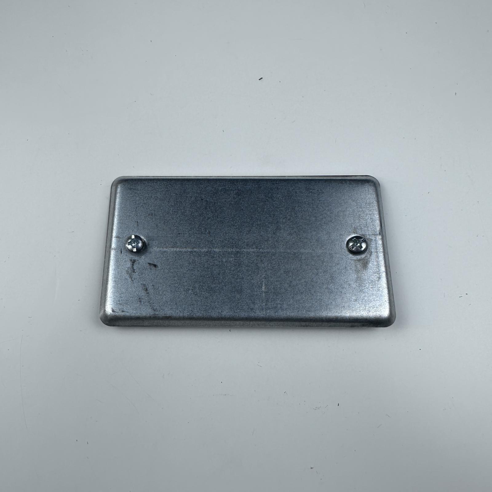 STEEL CITY 1-GANG HANDY BOX COVER 58C1-25R FLAT 1/4" RAISED - Photo 2