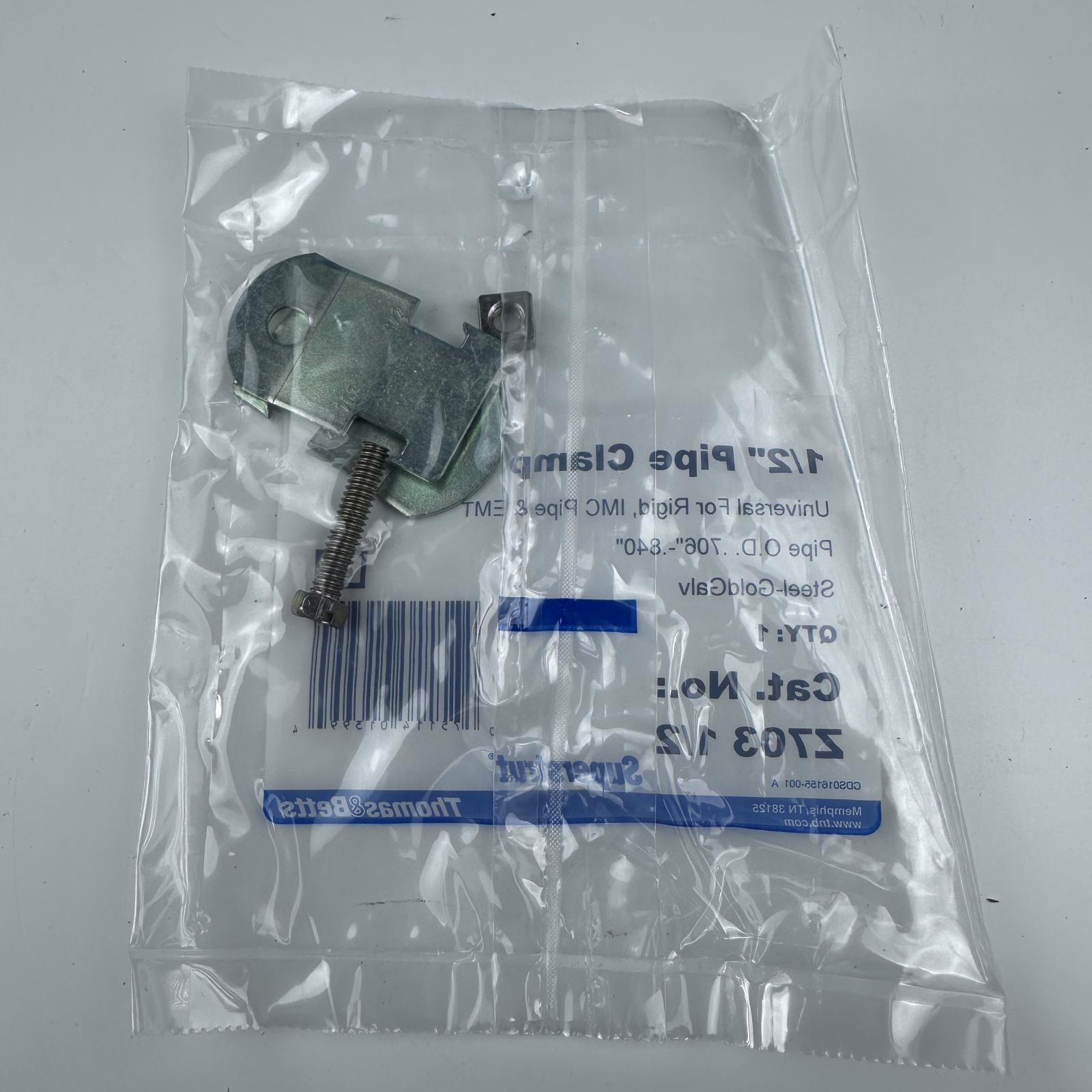 Lot of 5 Thomas & Betts Z703 1/2" Superstrut Pipe Clamp - Photo 2