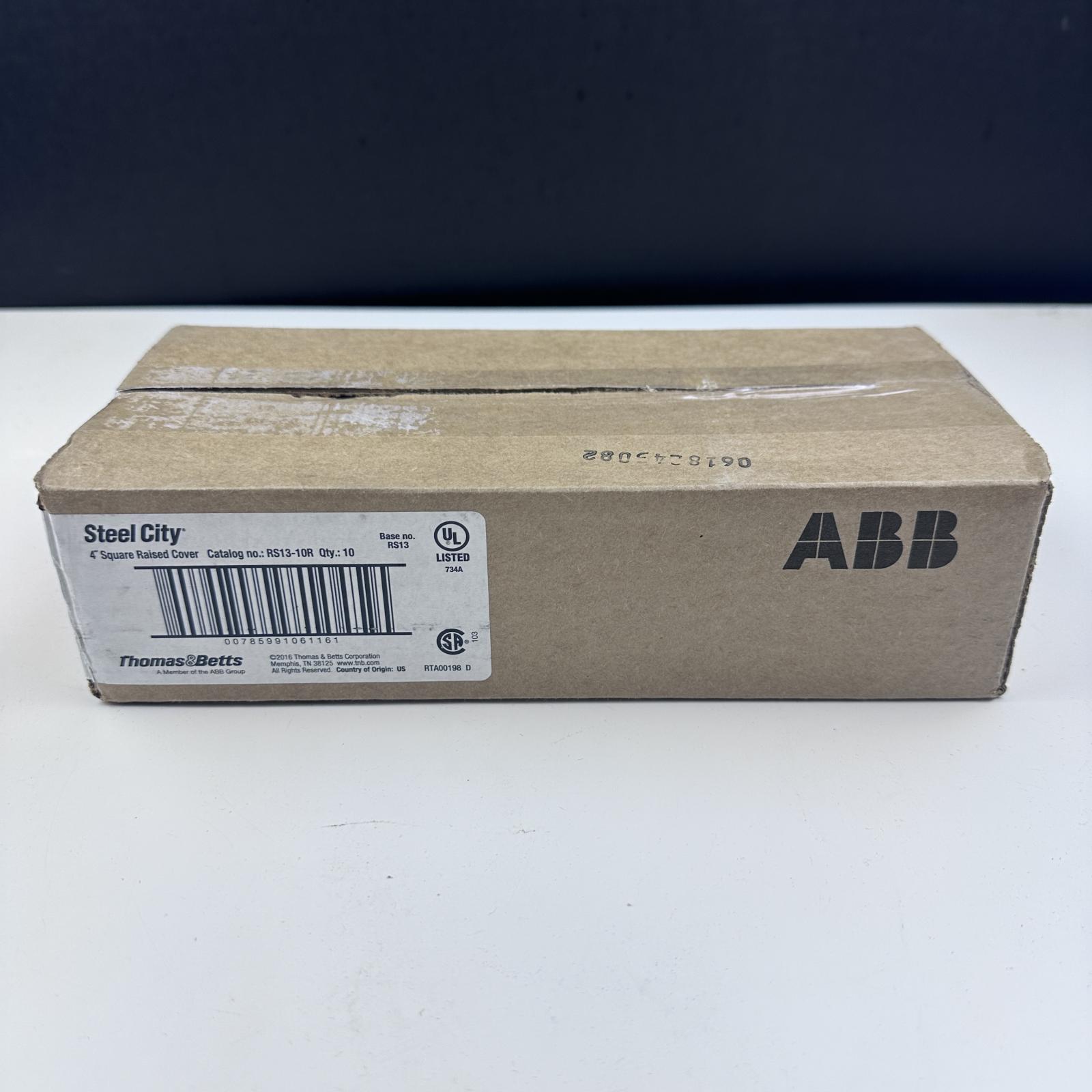 Steel City RS13-10R 4" Square Raised Electrical Box Covers - Photo 5