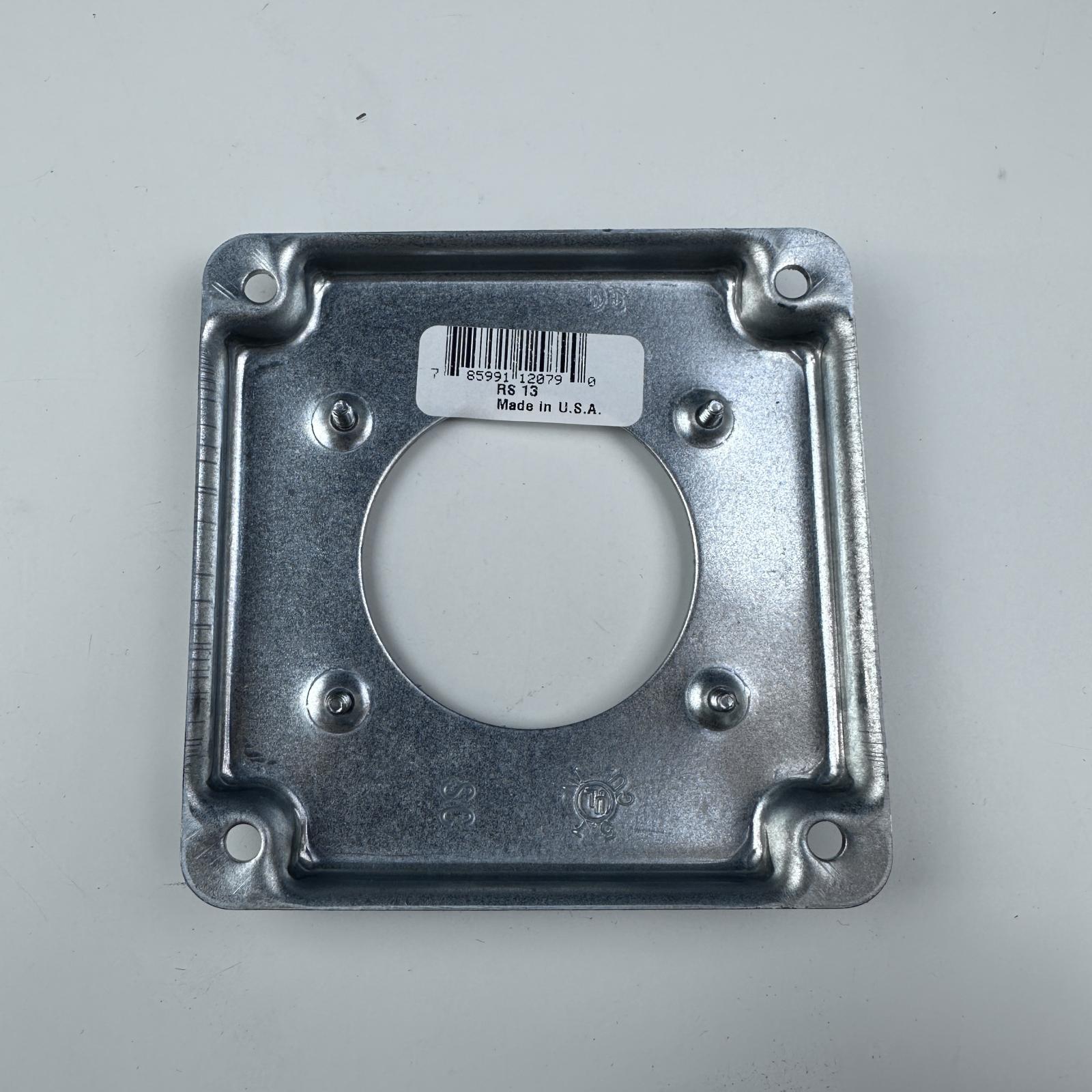 Steel City RS13-10R 4" Square Raised Electrical Box Covers - Photo 7