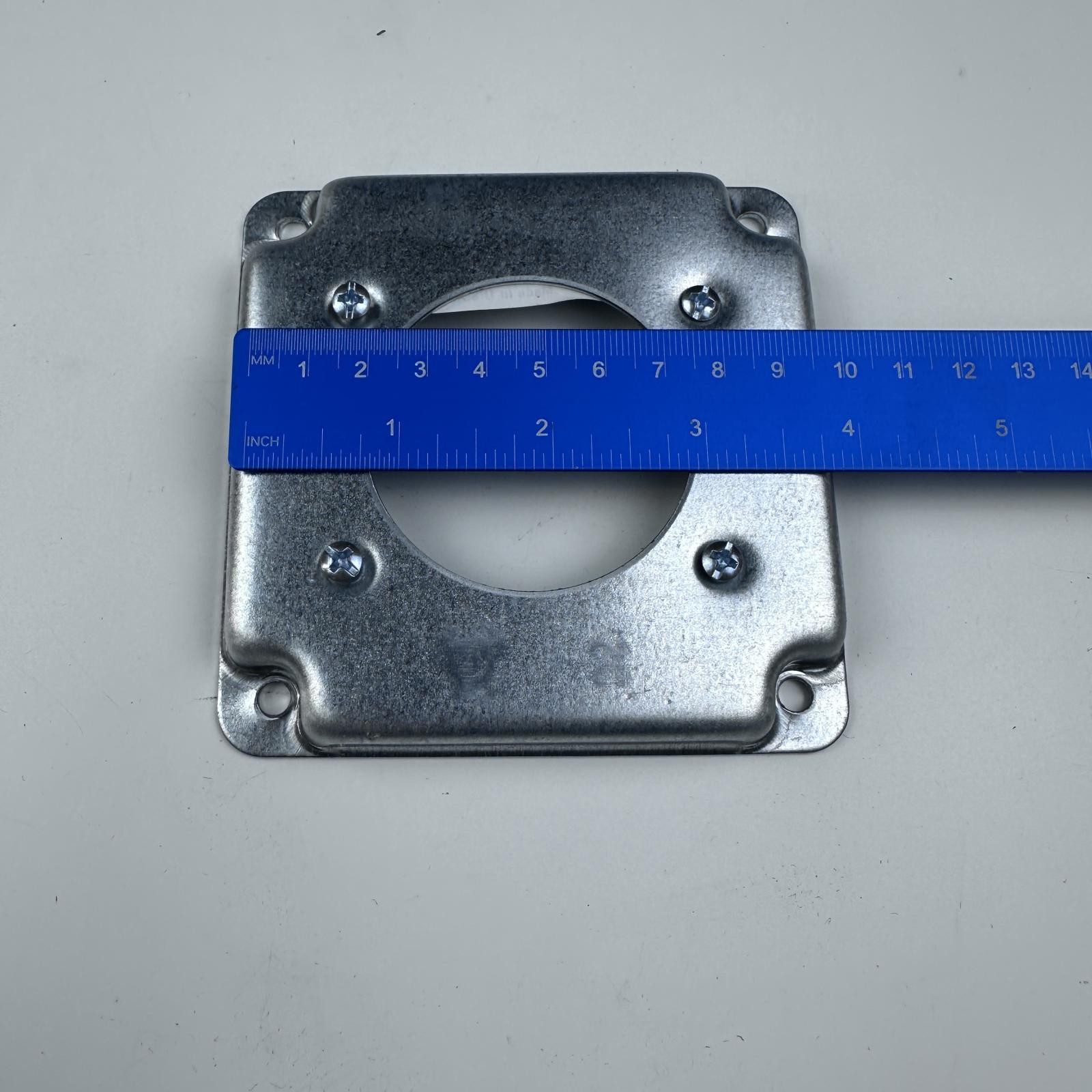 Steel City RS13-10R 4" Square Raised Electrical Box Covers - Photo 3