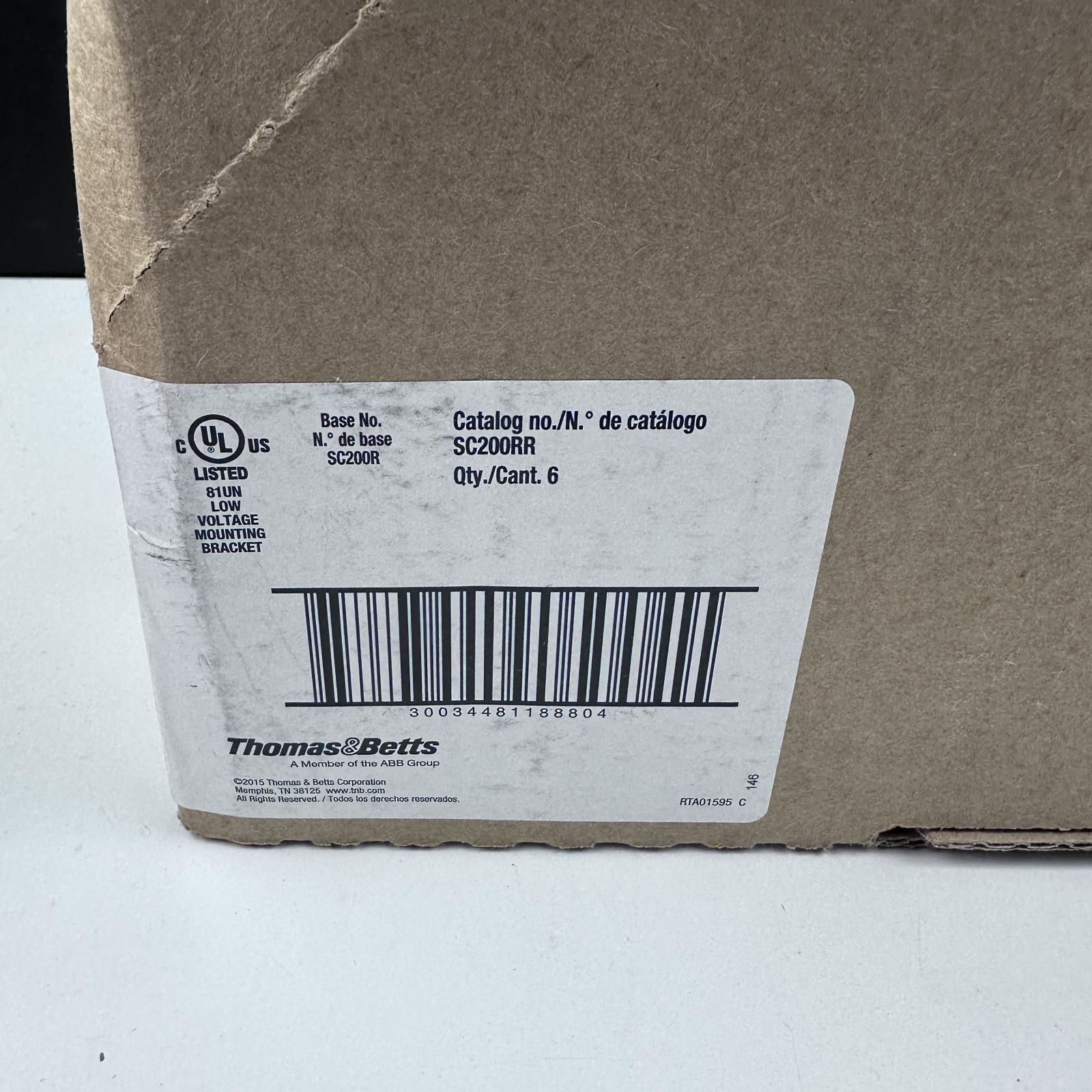 Thomas & Betts Carlon SC200R 2-Gang Low Voltage Bracket (Lot of 6) - Photo 6