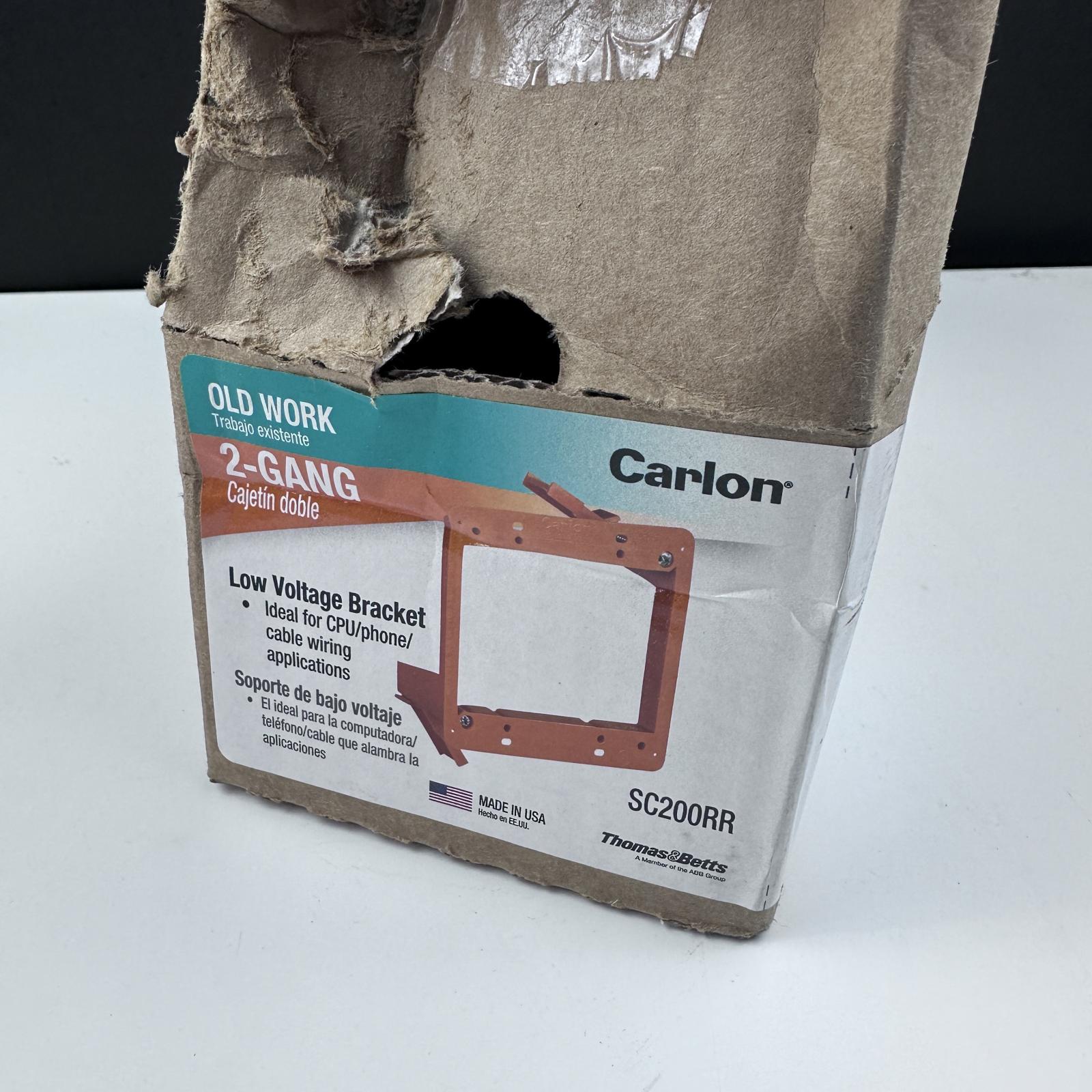 Thomas & Betts Carlon SC200R 2-Gang Low Voltage Bracket (Lot of 6) - Photo 7