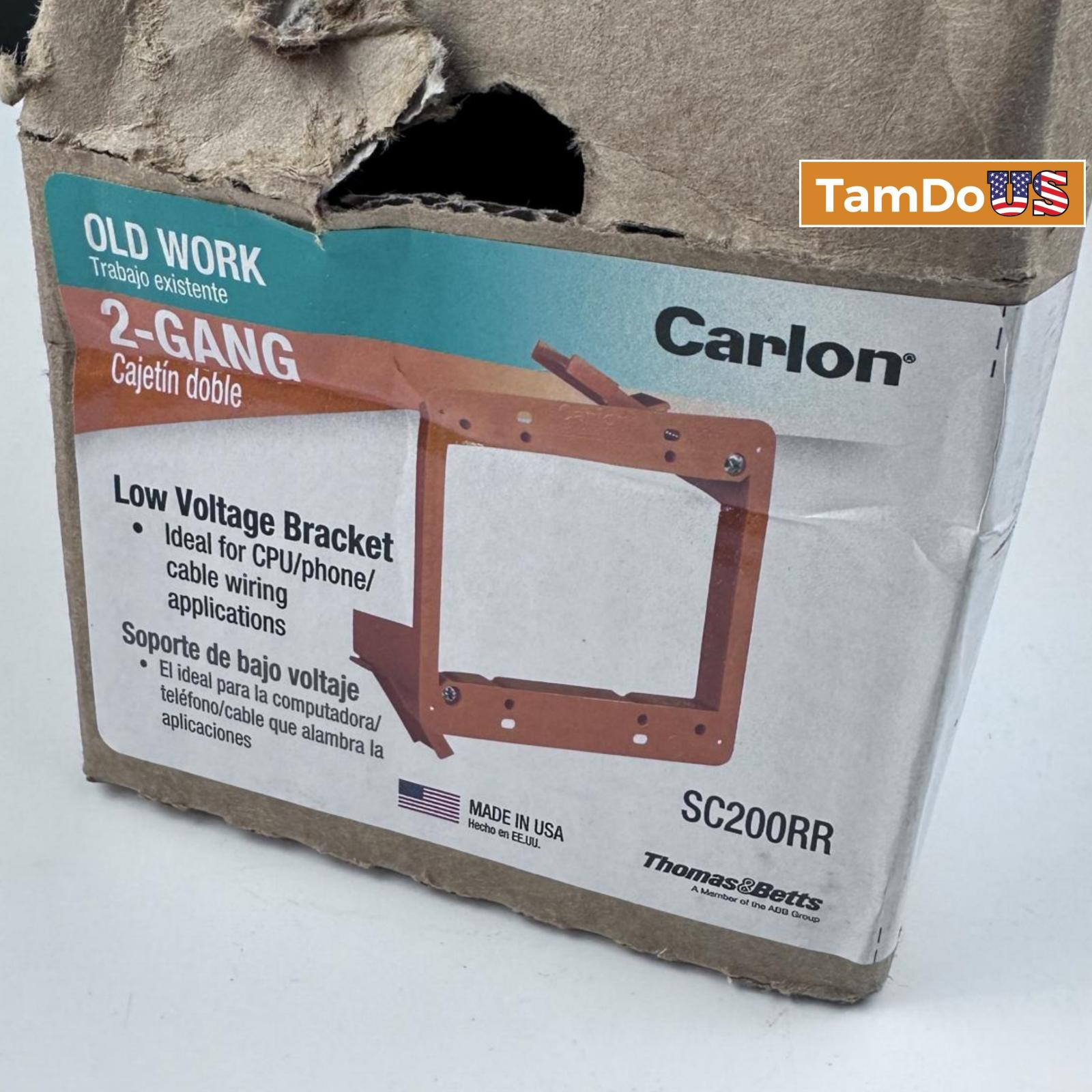 Thomas & Betts Carlon SC200R 2-Gang Low Voltage Bracket (Lot of 6) - Photo 9