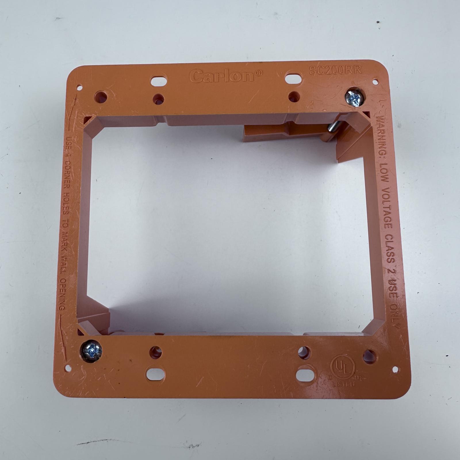 Thomas & Betts Carlon SC200R 2-Gang Low Voltage Bracket (Lot of 6) - Photo 3