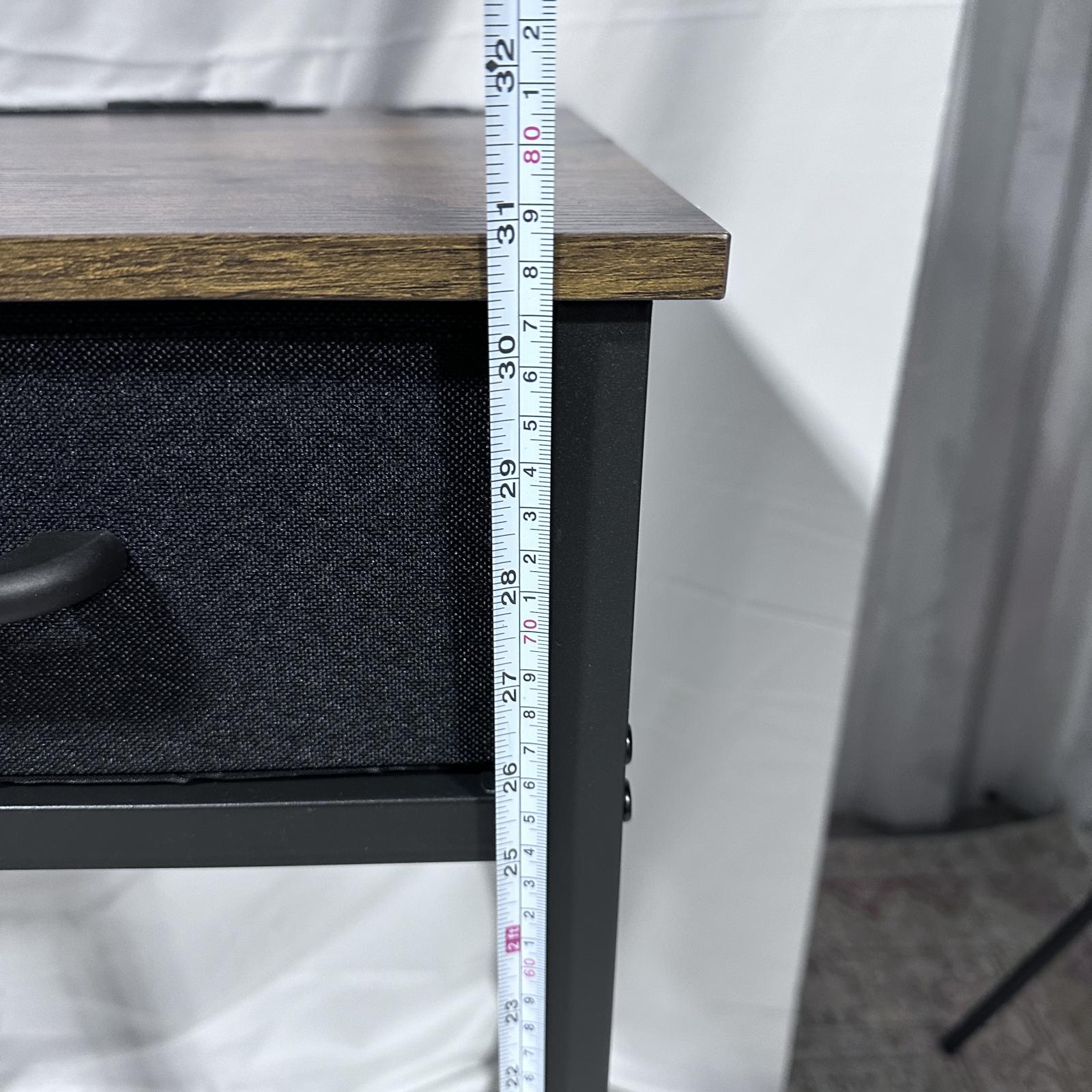 AODK 48" Vanity Desk with 3 Fabric Drawers - Photo 2