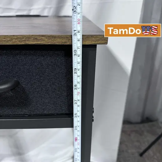 AODK 48" Vanity Desk with 3 Fabric Drawers at TamDoUS Taylorsville