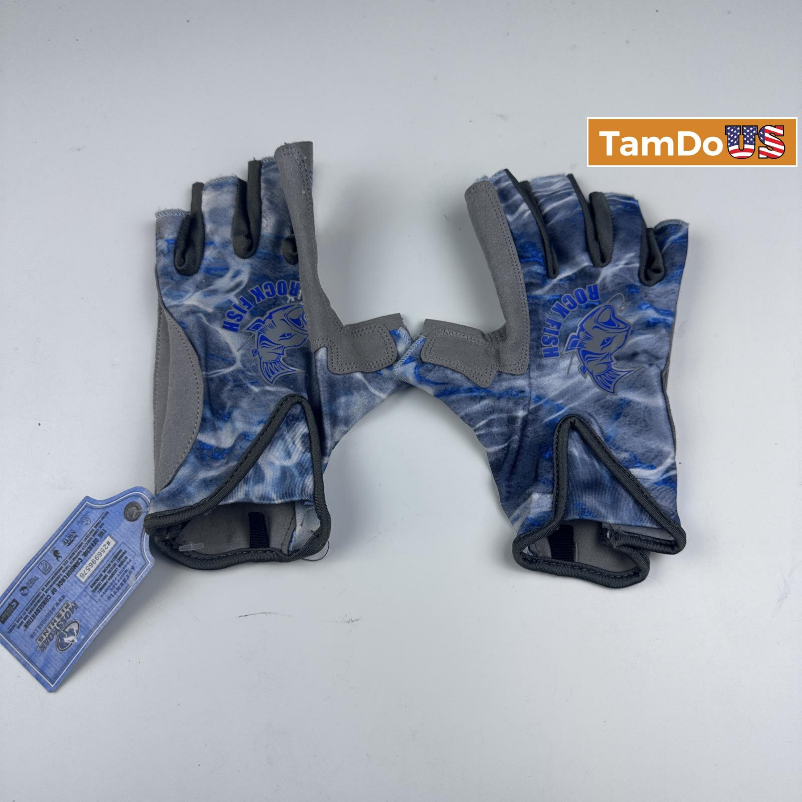 Mossy Oak Fishing Gloves, Fingerless - Photo 5