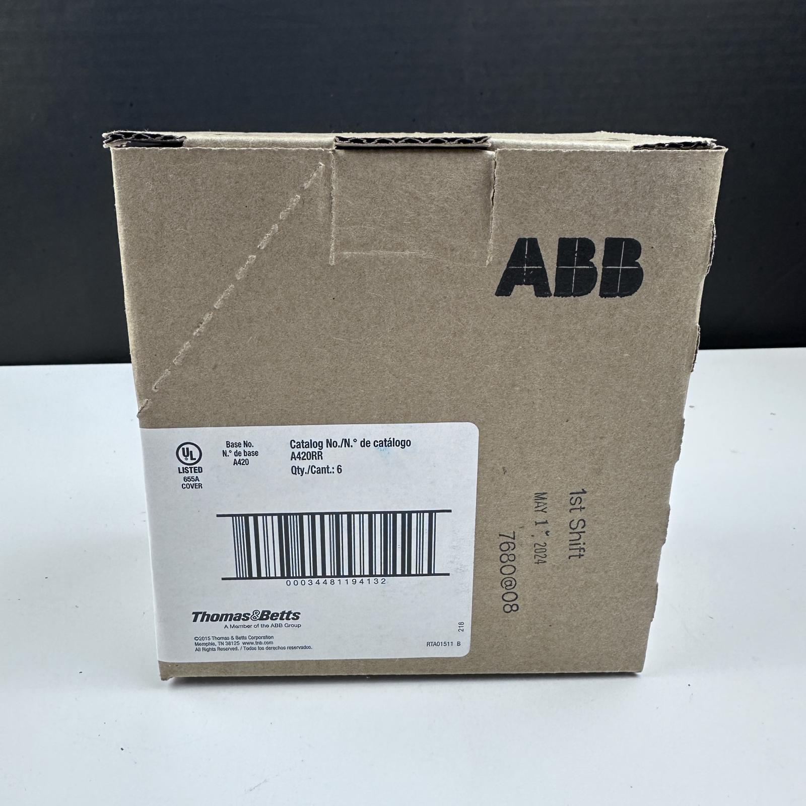 Carlon A420RR 1/2" 2-Gang Mud Ring for Two Devices (Box of 6) - Photo 5