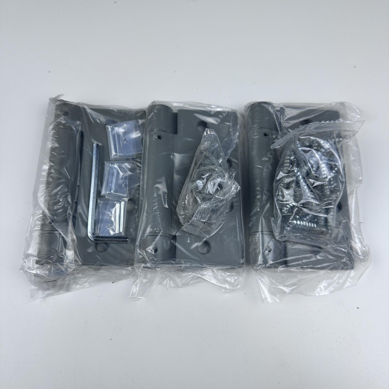 Lot of 2 Life Spring Hinges 4.5"x4.5" Prime Coated - Photo 5