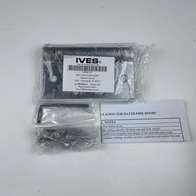 IVES 211 Ball Bearing Door Hinge 4.5" x 4.5", US26D Satin Chrome Finish at Fasteners & Hardware in new_open_box condition