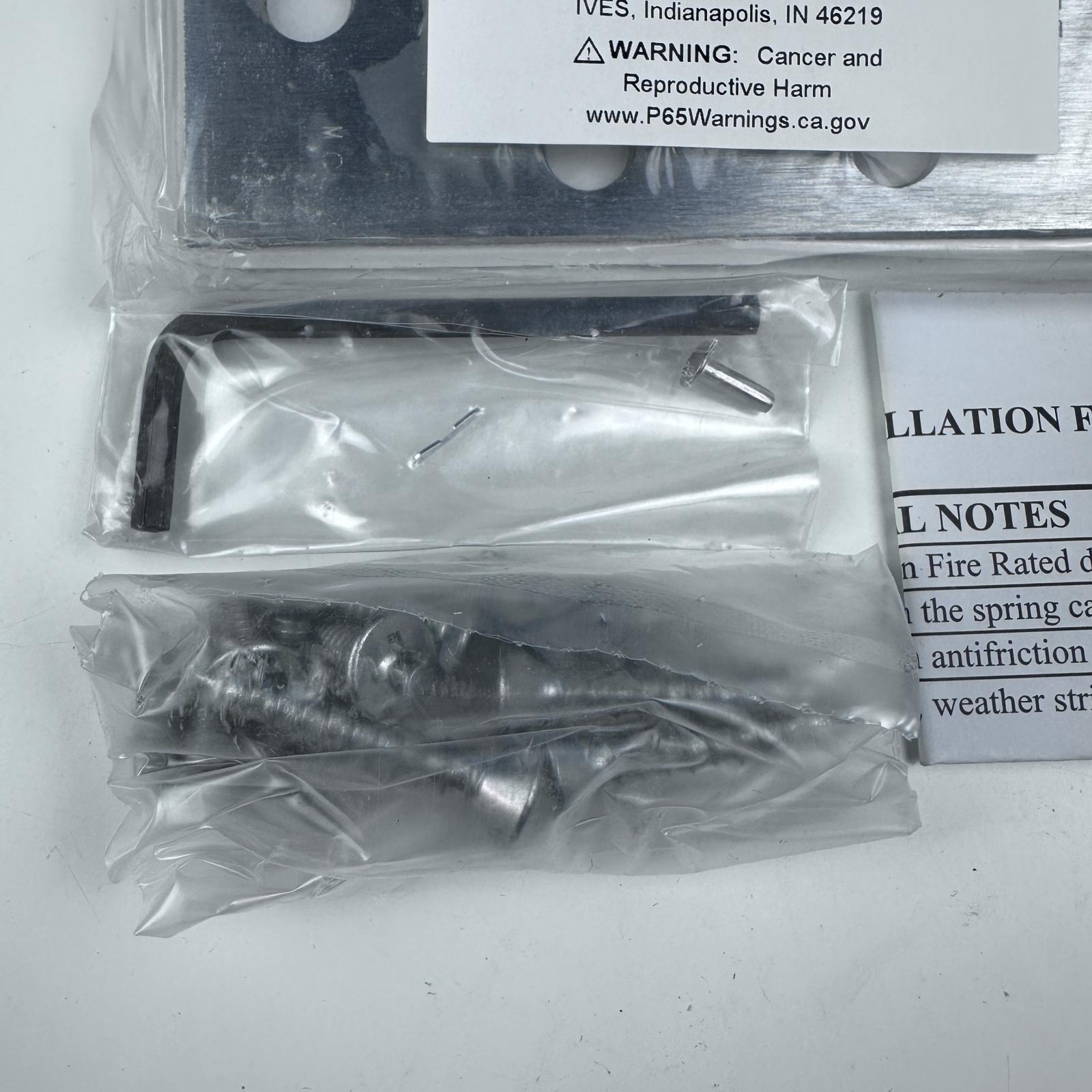 IVES 211 Ball Bearing Door Hinge 4.5" x 4.5", US26D Satin Chrome Finish - Photo 4