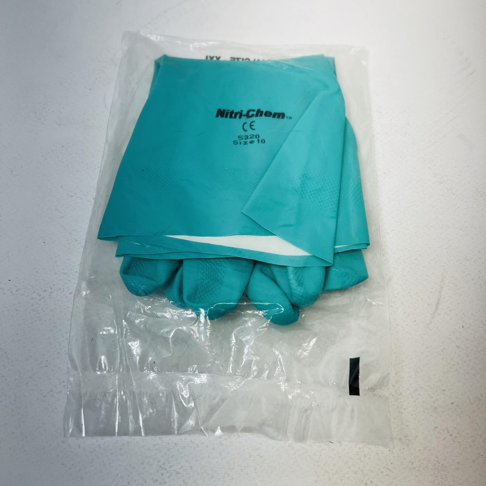 Nitri-Chem Gloves Size 10 - Photo 2