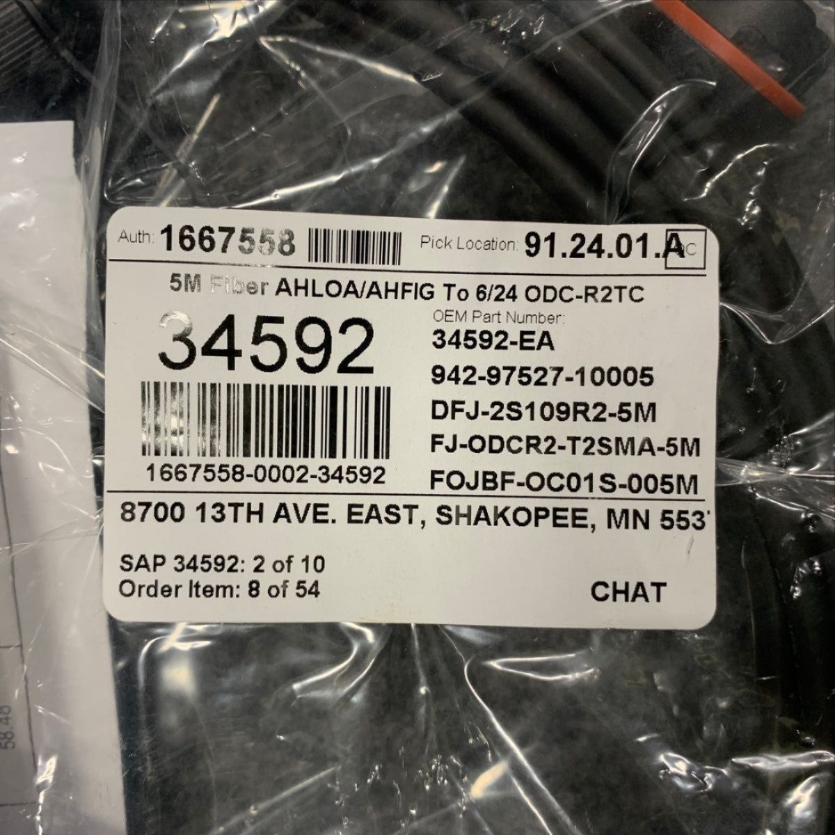 AMPHENOL 942-97527-10005 Fiber Optic Cable - Photo 12
