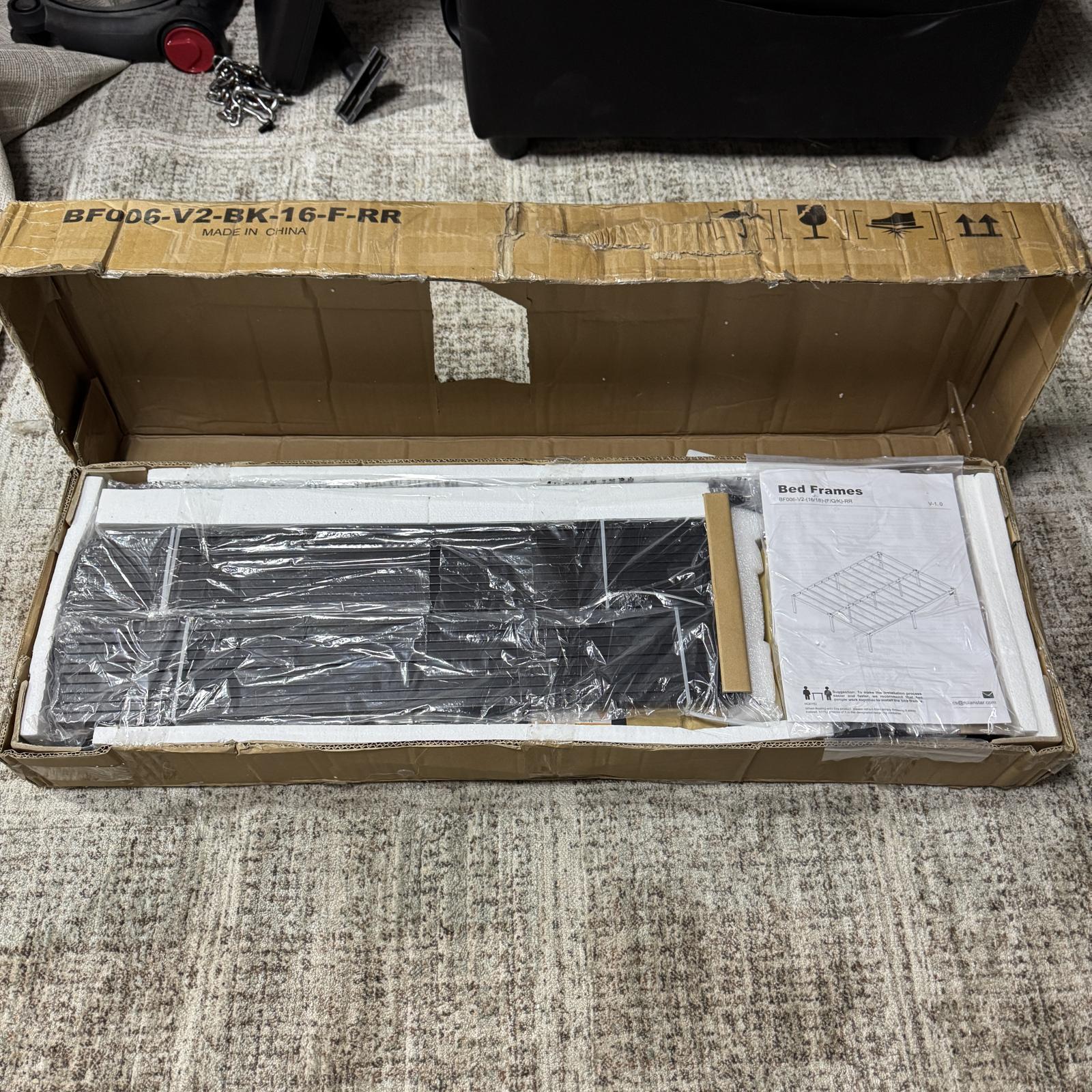 Rolanstar Bed Frame with Power Outlets & LED Lights - Photo 6