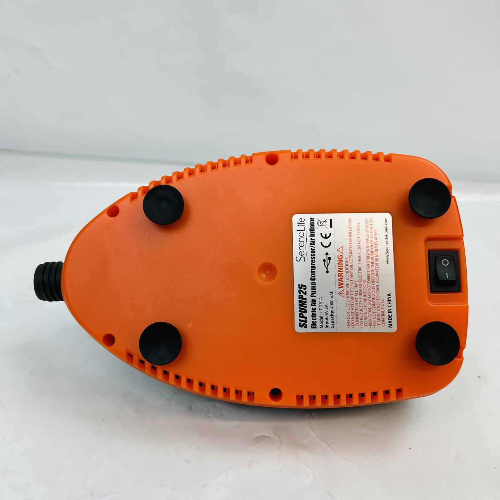 SereneLife SLPUMP25 Electric Air Pump Compressor / Inflator – Portable 12V DC - Photo 6