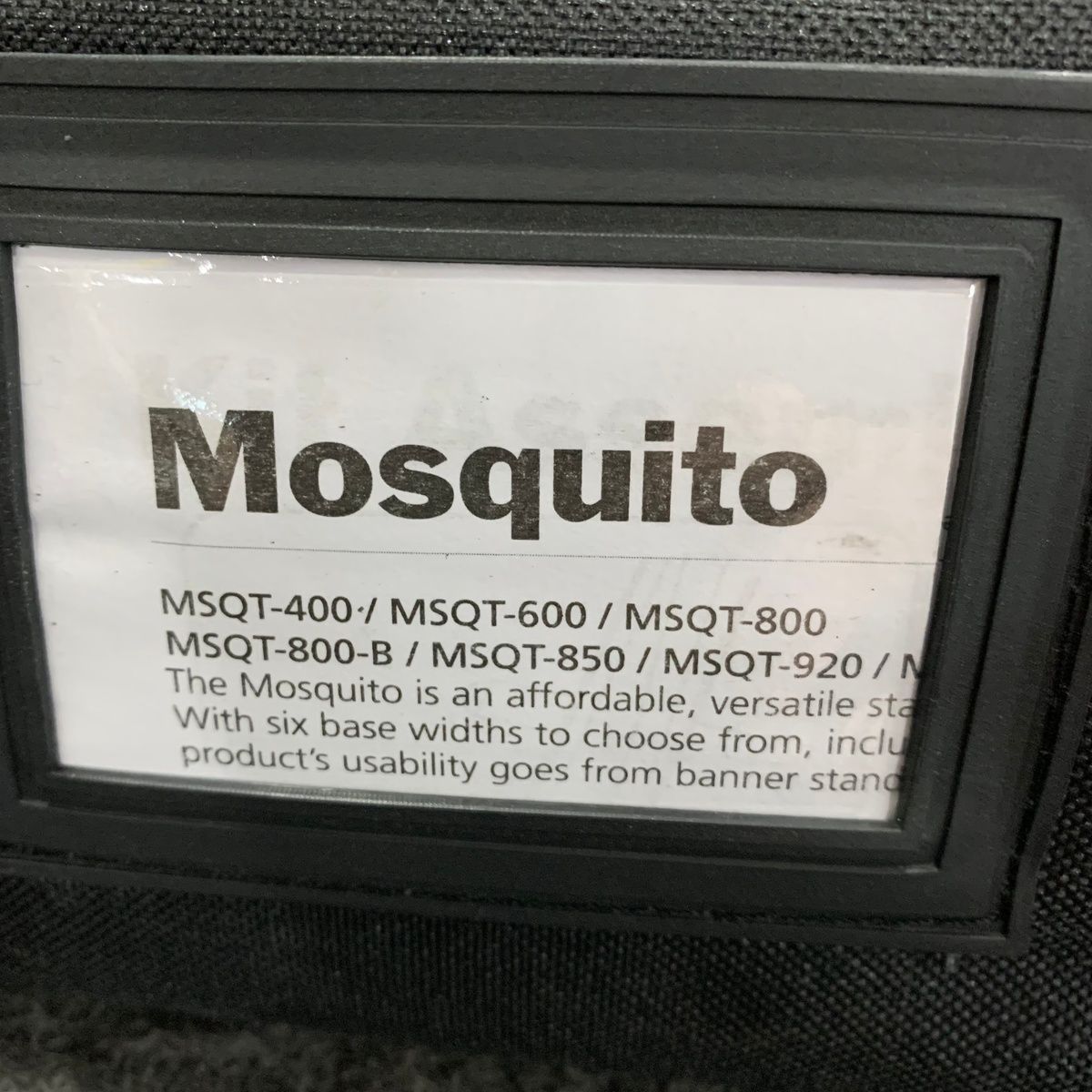 Mosquito MSQT-850 Retractable Banner Stand 33.5" W - Photo 4