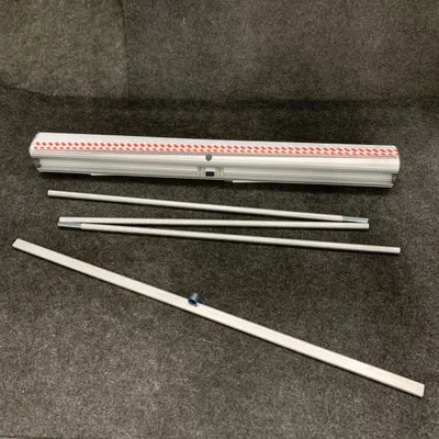 Mosquito MSQT-850 Retractable Banner Stand 33.5" W at Home Improvement in new_open_box condition
