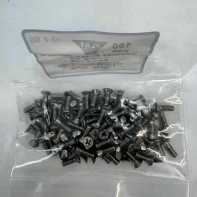 Machine Screw-Philips 8-32 x 1/2 Part #758 (100pcs) at Fasteners & Hardware in new condition