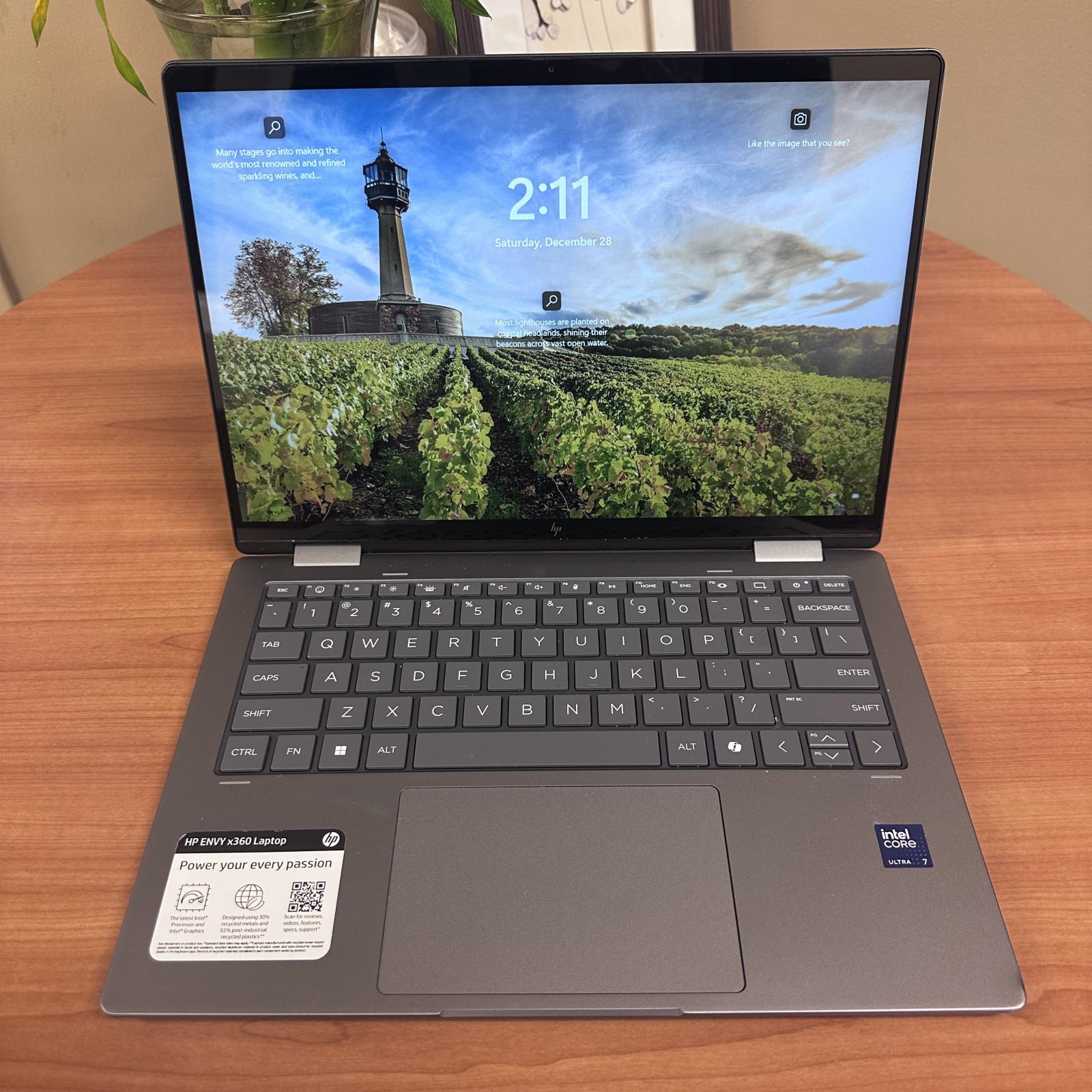 HP Envy x360 2-in-1 14" Touch-Screen Laptop, Ultra 7, 16GB, 1TB - Photo 7