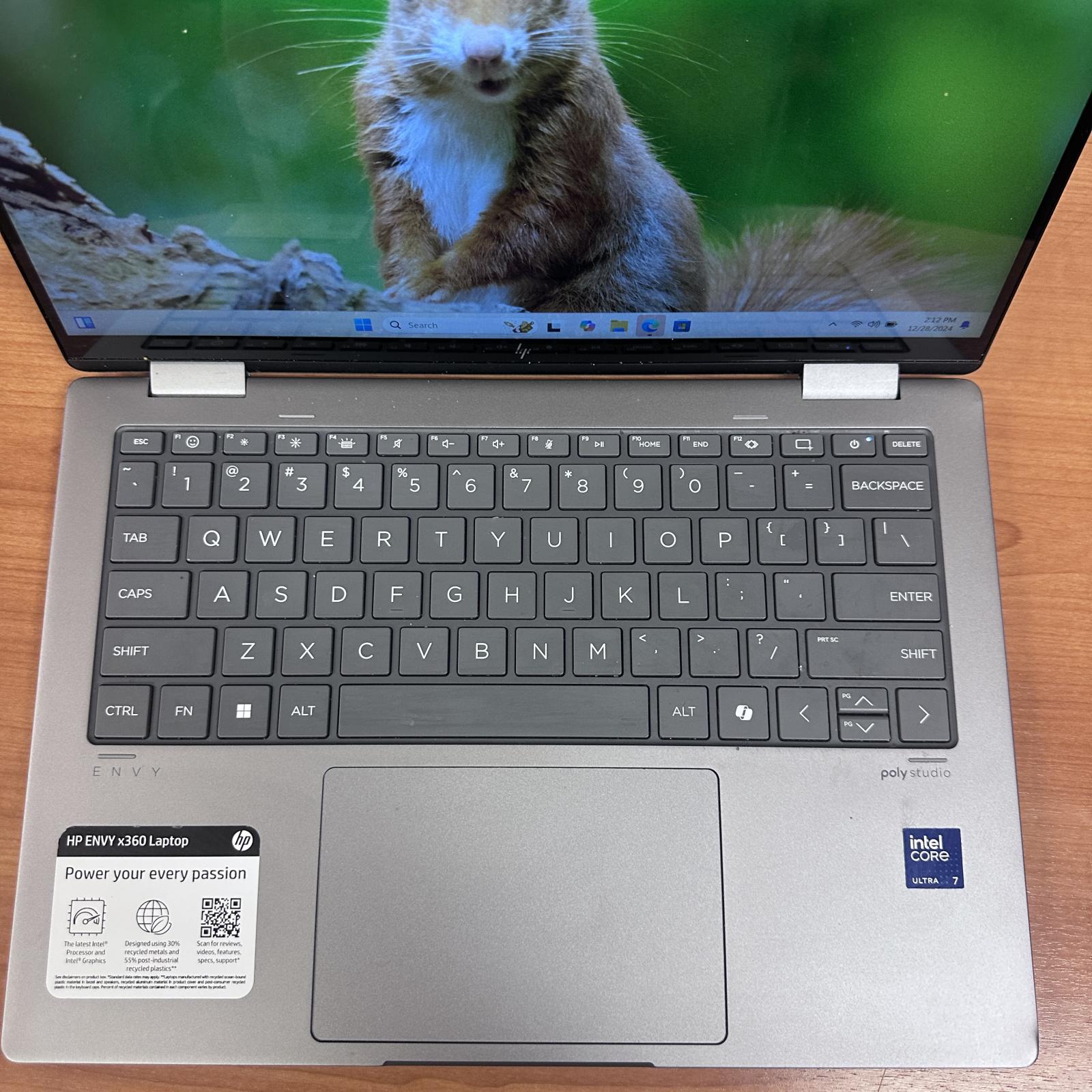 HP Envy x360 2-in-1 14" Touch-Screen Laptop, Ultra 7, 16GB, 1TB - Photo 15