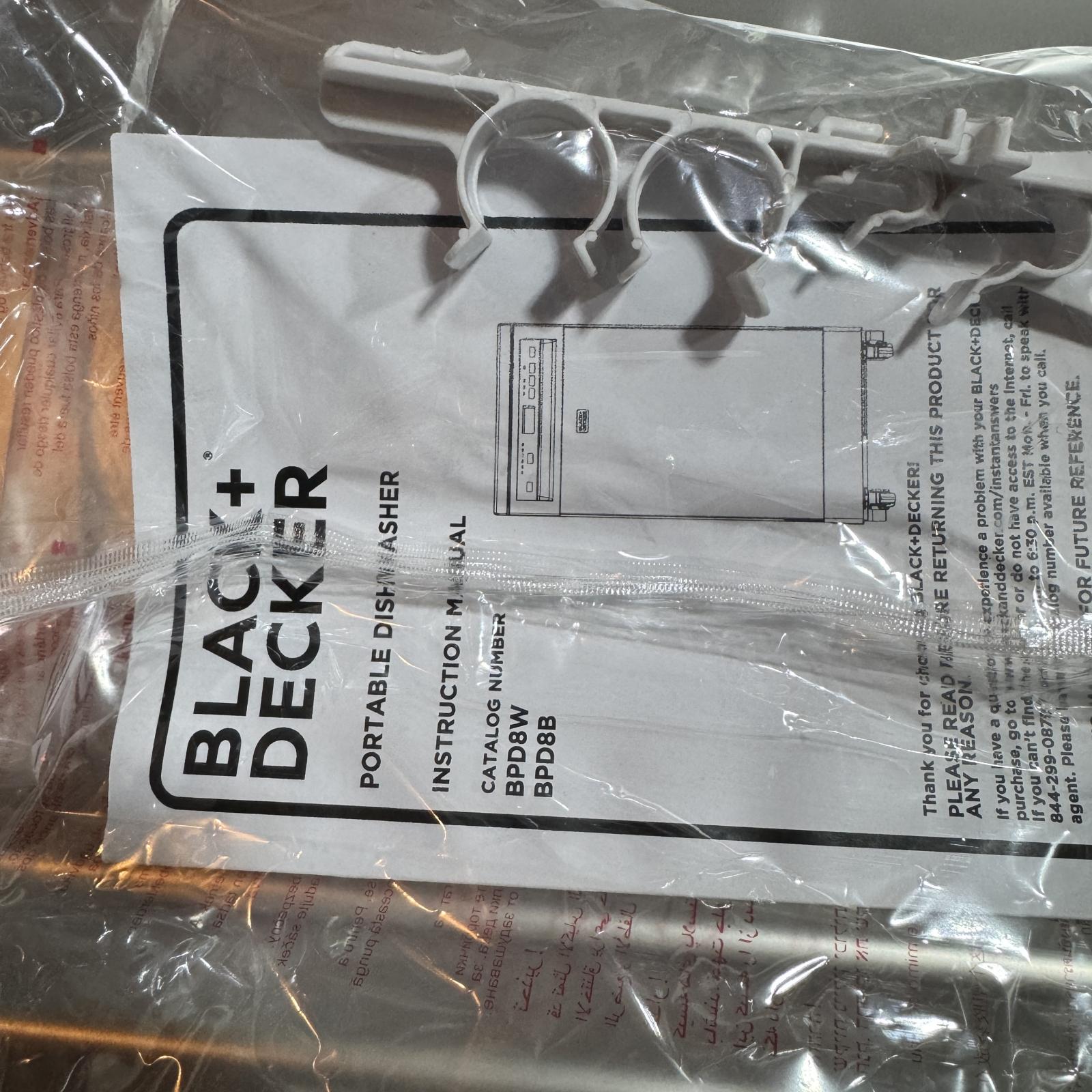 BLACK+DECKER 17.64-in Portable Freestanding Dishwasher - Photo 2