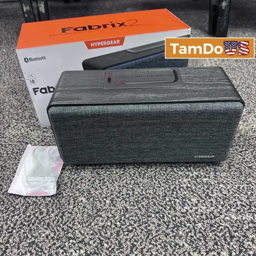 HyperGear Fabrix2 Portable Bluetooth Wireless Speakers – 5-Hour Battery at TamDoUS Taylorsville
