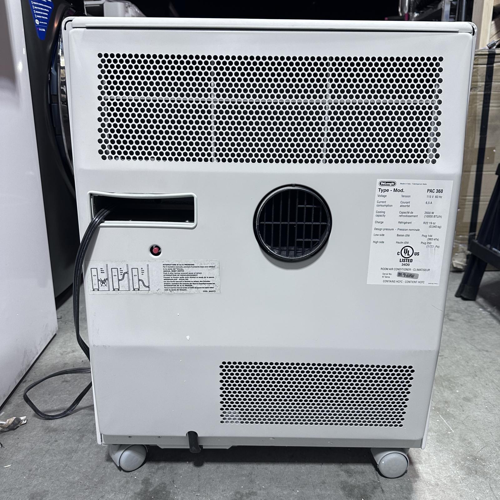 DeLonghi PAC360 10,000 BTU Portable Air Conditioner - Photo 2