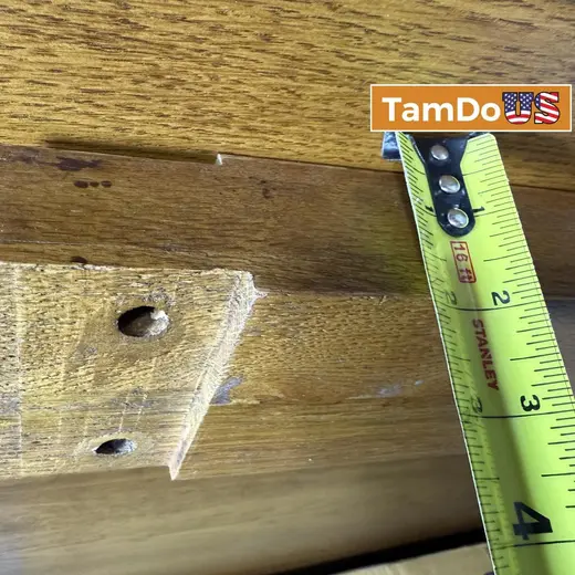 Armen Living Nevada Rustic Oak Wood Trestle Base Dining Table in Balsamico LCNVDIBAL at TamDoUS Taylorsville