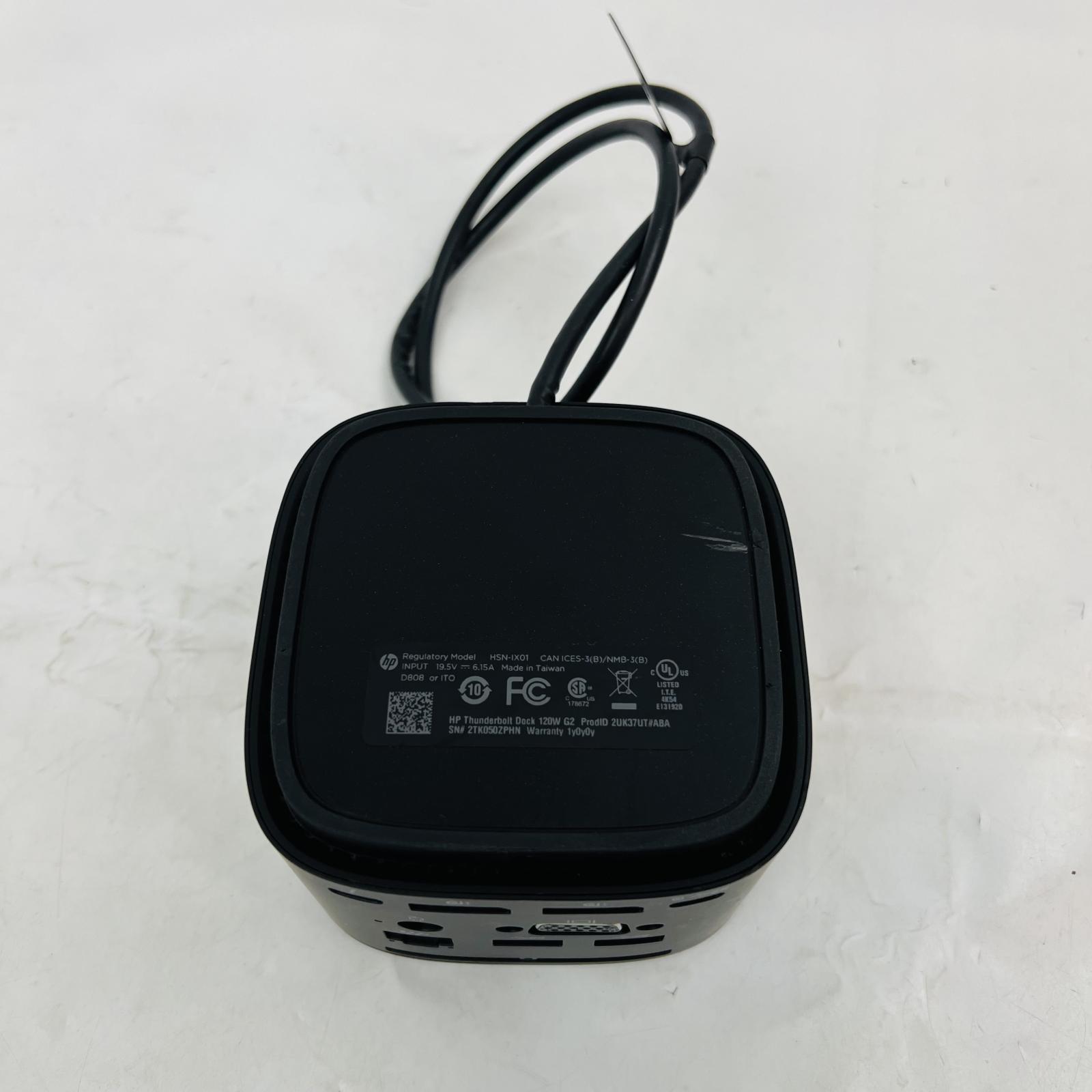 HP Thunderbolt 120W G2 Docking Station (NO AC ADAPTER) - Photo 5