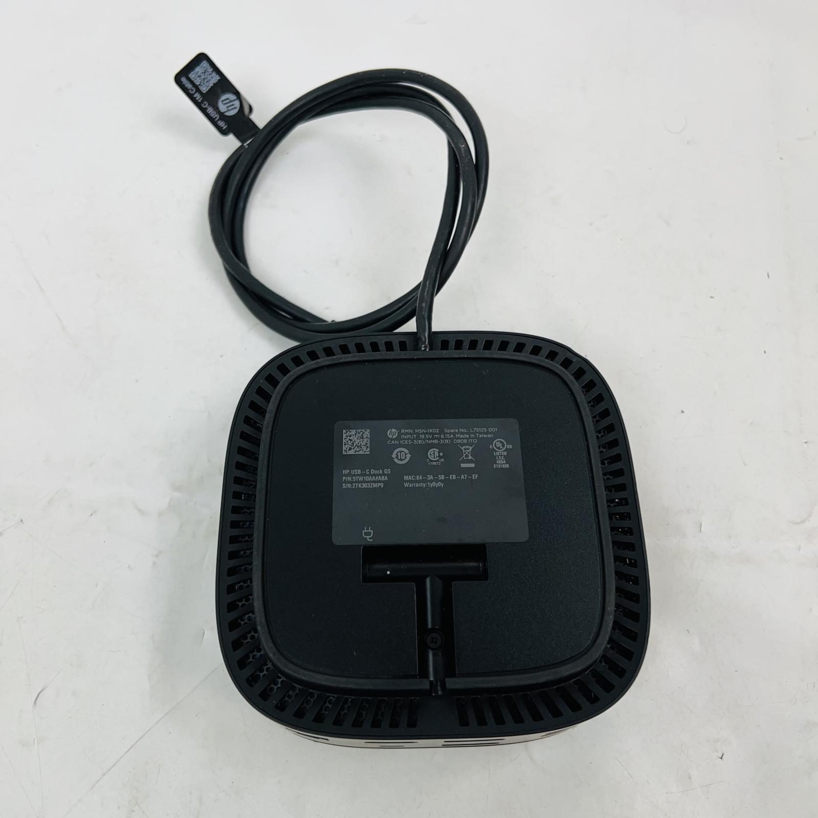 HP Dock G5 USB-C Docking Station (No Power Supply) - Photo 4