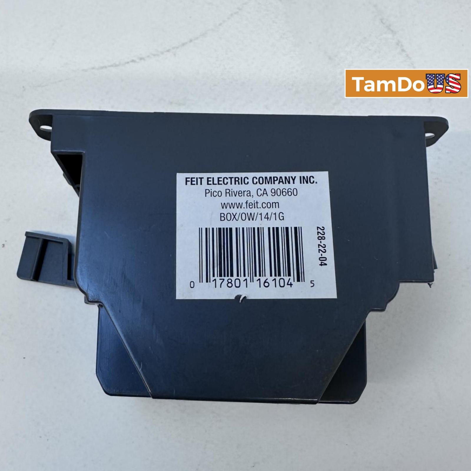 Lot of 5 Feit Electric 1-Gang Junction Box PVC Gray 14 cu. in. - Photo 5