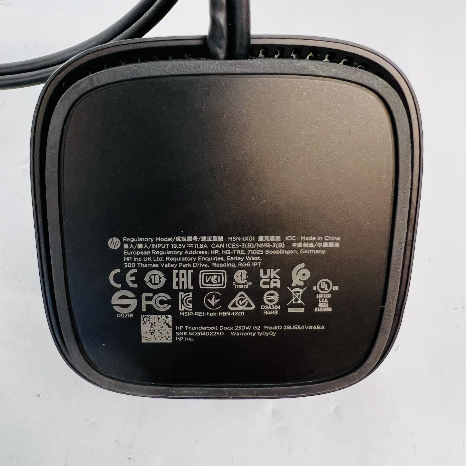 HP Thunderbolt Dock 120W G2 (No AC Adapter), USB-C, Dual 4K - Photo 4