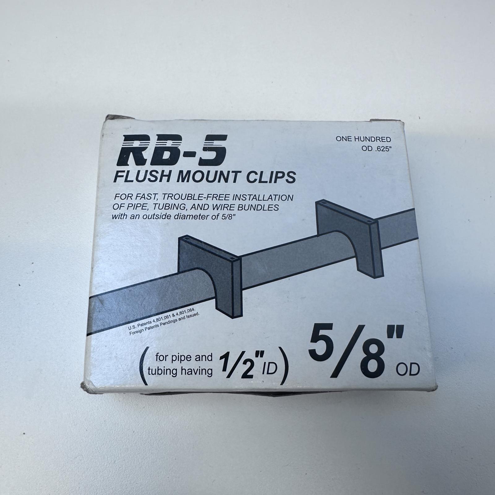 5/8" PEX Flush Mount Clips F5OD – Peter Mangone RB-5 CPVC Fasteners - Photo 6