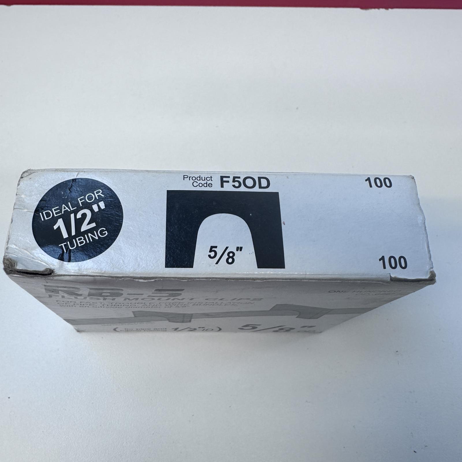 5/8" PEX Flush Mount Clips F5OD – Peter Mangone RB-5 CPVC Fasteners - Photo 2