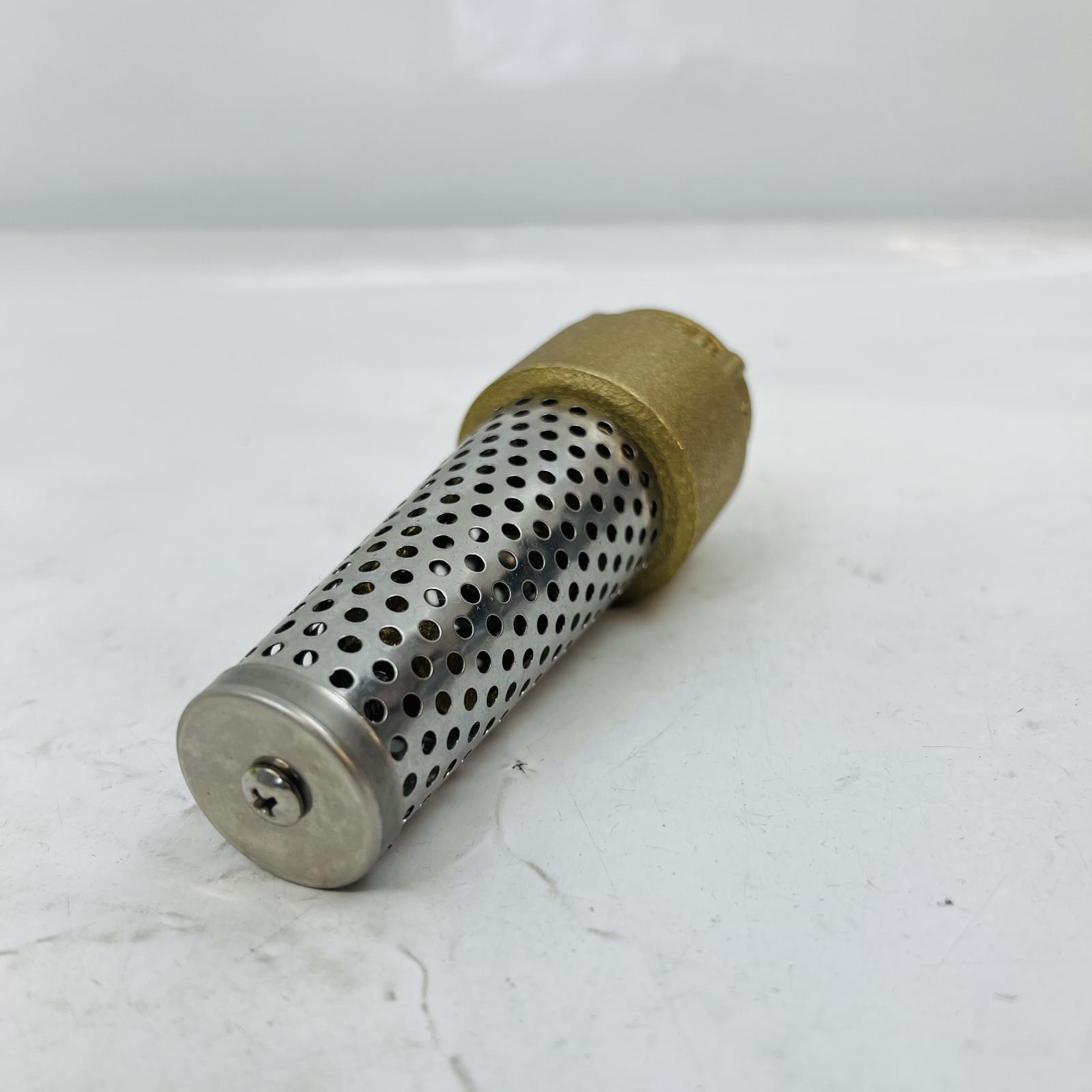 Merrill FVNL100 1” Brass Foot Valve | No-Lead | 710 Series | 1” FNPT - Photo 2