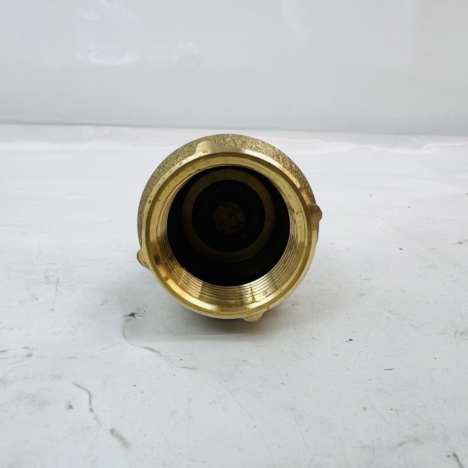 Merrill FVNL100 1” Brass Foot Valve | No-Lead | 710 Series | 1” FNPT - Photo 4