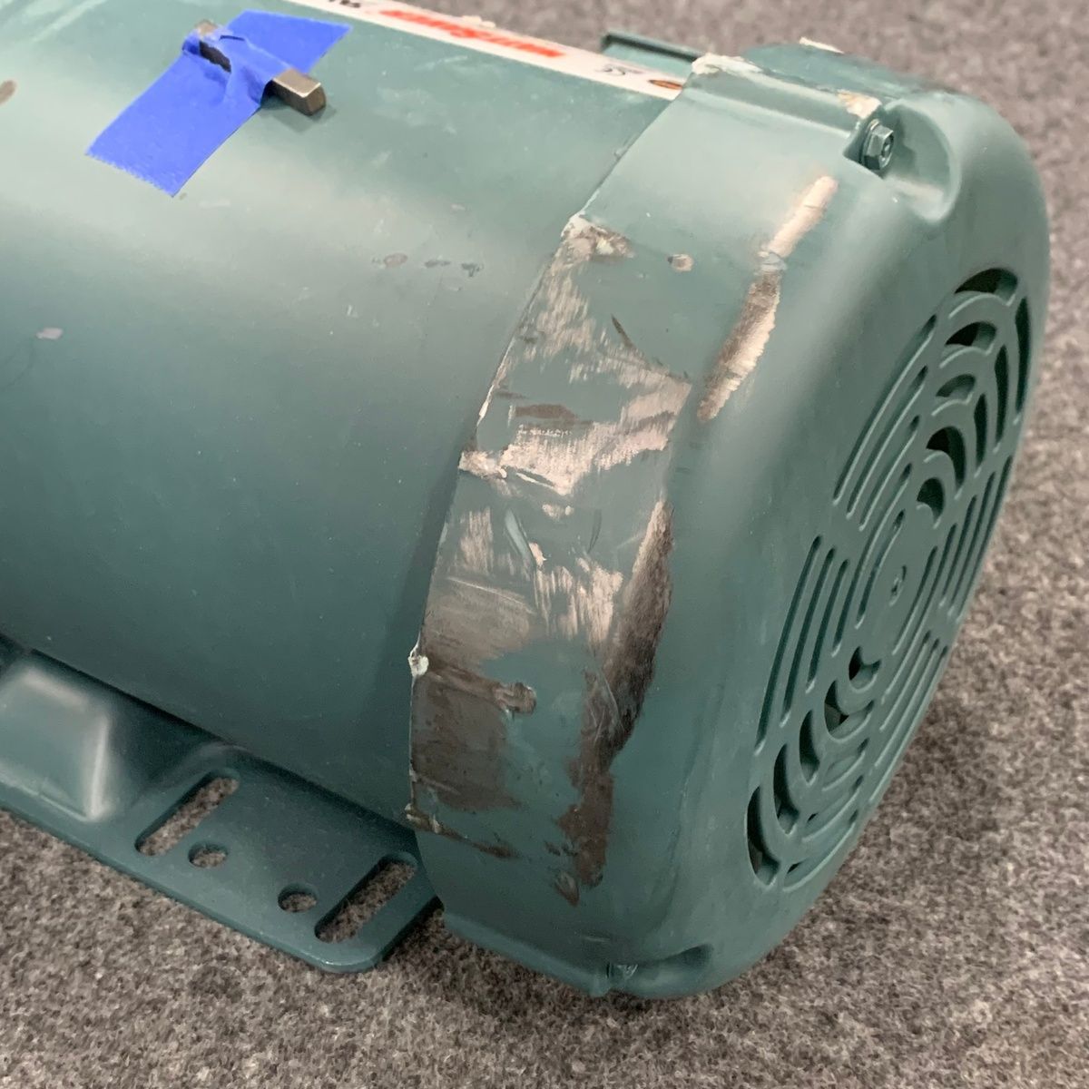 WattSaver C145T17FK27E Electric Motor, 2HP, 1745 RPM, 230/460V, 3PH, TEFC - Photo 3