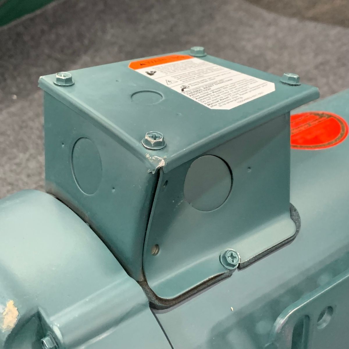 WattSaver C145T17FK27E Electric Motor, 2HP, 1745 RPM, 230/460V, 3PH, TEFC - Photo 5