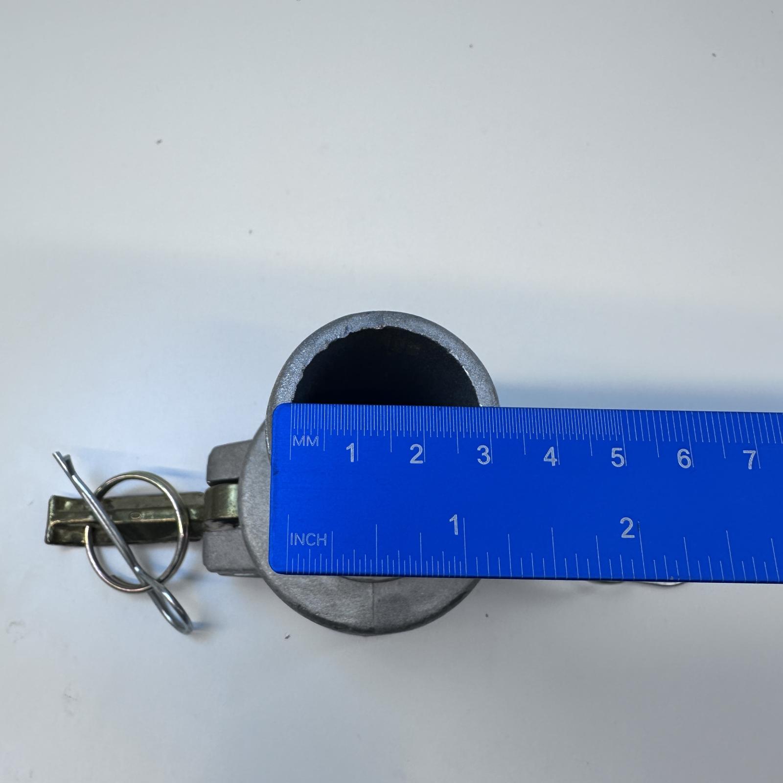 Aluminum Lever Lock Hose Coupler – Cam & Groove Style, Quick Connect - Photo 2