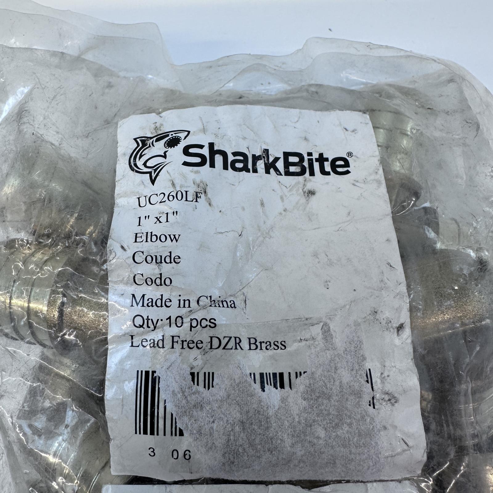 10-Pack SharkBite 1" Lead-Free Brass 90° Elbow Fittings - Photo 3
