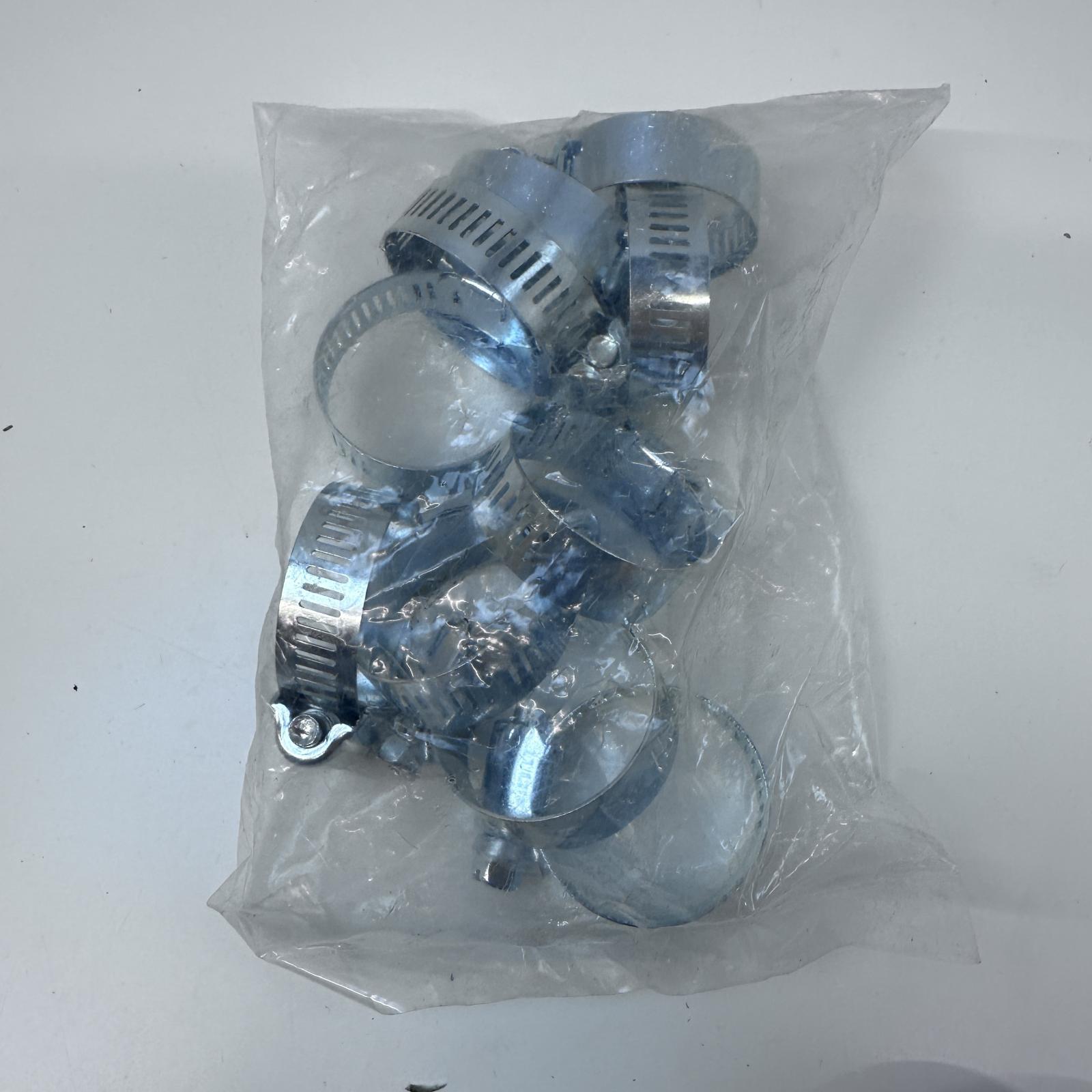 10-Pack ROC 34308 Hose Clamps 1-3/16" to 1-1/2" Stainless Steel - Photo 1