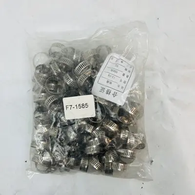 Hose Clamps 13–19mm – Stainless Steel Worm Gear Clamps at Fasteners & Hardware in new condition