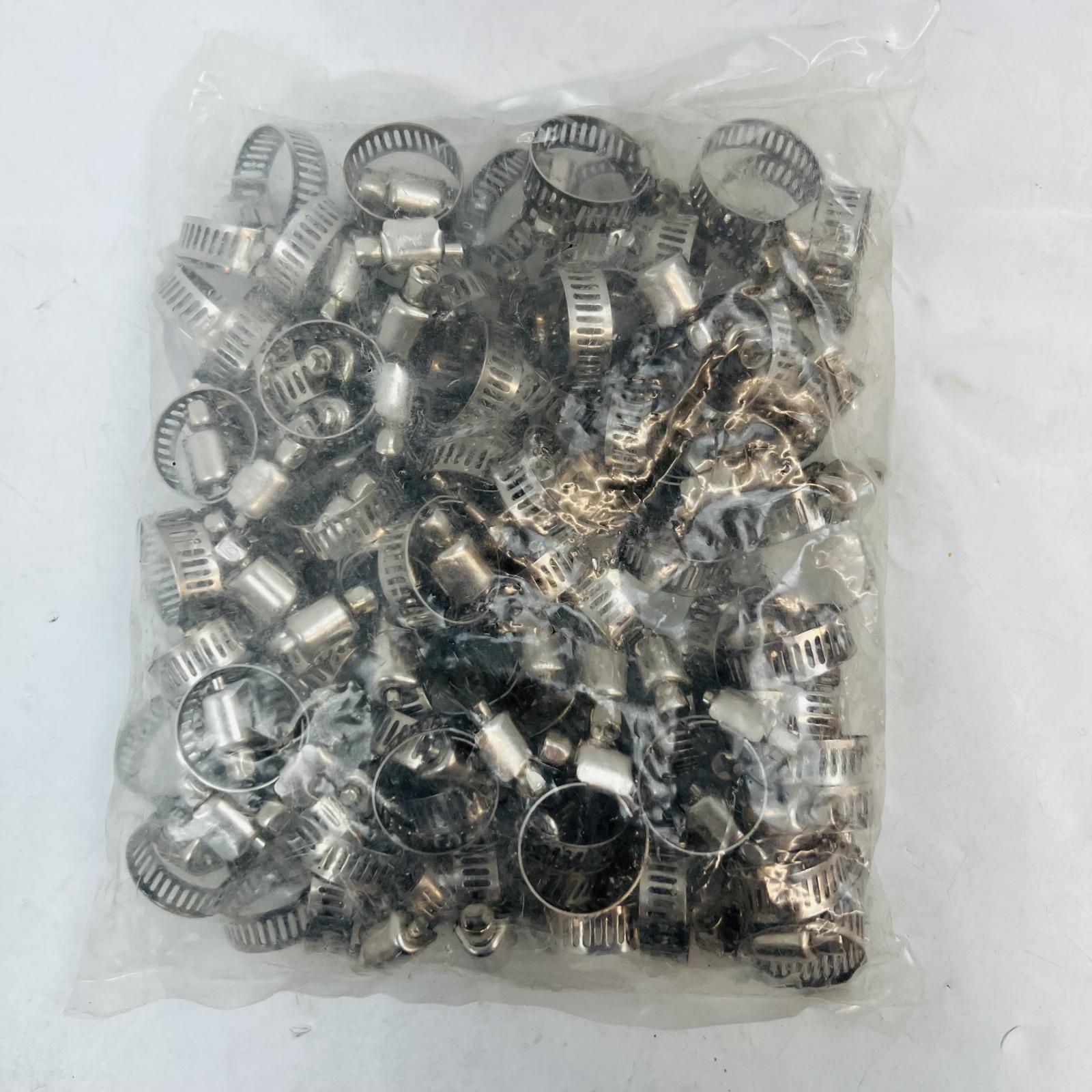 Hose Clamps 13–19mm – Stainless Steel Worm Gear Clamps - Photo 2